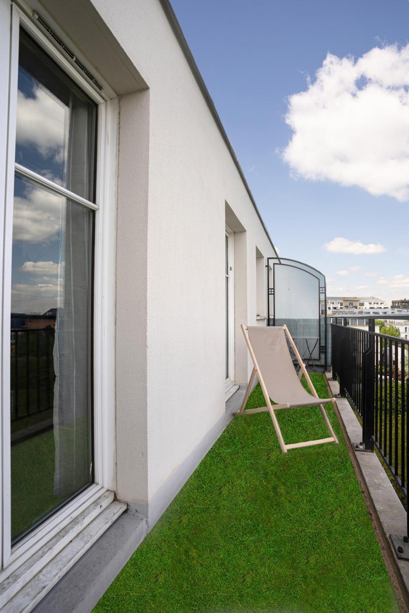 Magic Garden 6 Personnes Parking Prive A 20M Du Rer Apartment Serris Luaran gambar