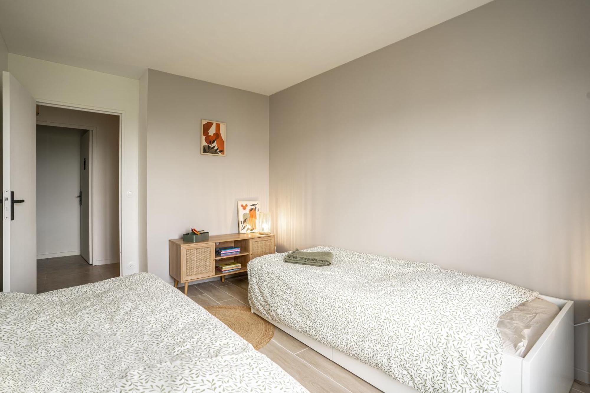 Magic Garden 6 Personnes Parking Prive A 20M Du Rer Apartment Serris Luaran gambar