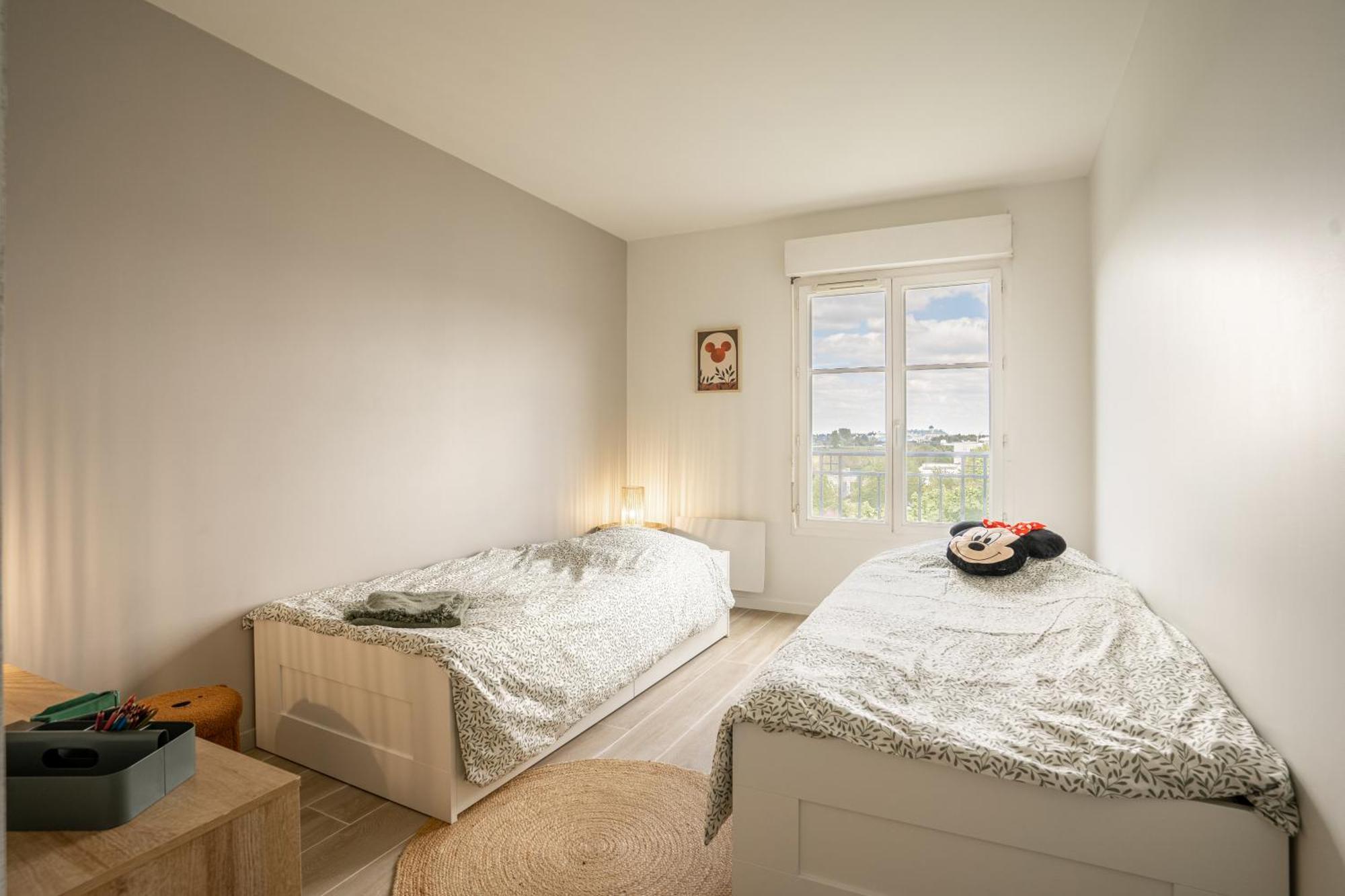 Magic Garden 6 Personnes Parking Prive A 20M Du Rer Apartment Serris Luaran gambar